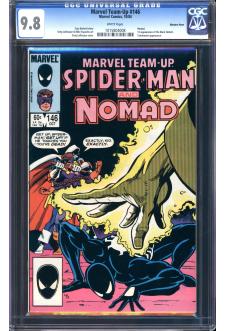 MARVEL TEAM-UP #146 CGC 9.8 WHITE PAGES front cover