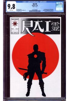 RAI #0 CGC 9.8 WHITE PAGES front cover