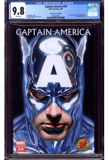 CAPTAIN AMERICA #34 CGC 9.8 WHITE PAGES front cover
