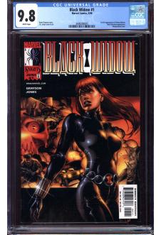 BLACK WIDOW #1 CGC 9.8 WHITE PAGES front cover
