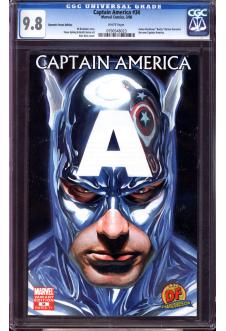 CAPTAIN AMERICA #34 CGC 9.8 WHITE PAGES front cover