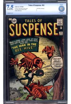 TALES OF SUSPENSE #32 CBCS 7.5 OW/WH PAGES front cover