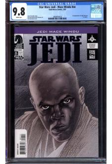 STAR WARS: JEDI - MACE WINDU #NN CGC 9.8 WHITE PAGES front cover