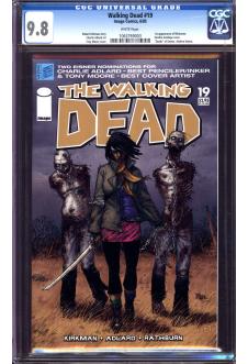 WALKING DEAD #19 CGC 9.8 WHITE PAGES front cover