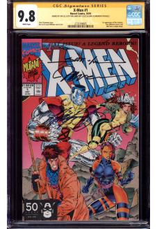 X-MEN #1 CGC 9.8 WHITE PAGES front cover