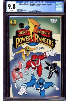 Cover of Saban's Mighty Morphin Power Rangers Saga #1