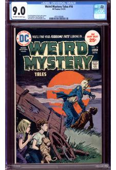 WEIRD MYSTERY TALES #16 CGC 9.0 OW/WH PAGES front cover