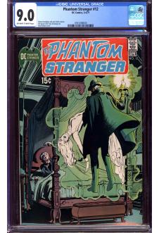 PHANTOM STRANGER #12 CGC 9.0 OW/WH PAGES front cover