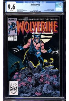 WOLVERINE #1 CGC 9.6 WHITE PAGES front cover