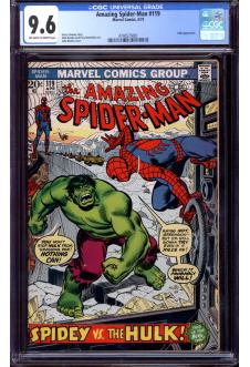 AMAZING SPIDER-MAN #119 CGC 9.6 OW/WH PAGES front cover