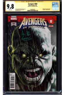 AVENGERS #684 CGC 9.8 WHITE PAGES front cover