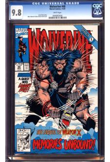 WOLVERINE #48 CGC 9.8 WHITE PAGES front cover