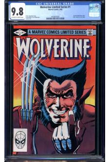 WOLVERINE LIMITED SERIES #1 CGC 9.8 OW/WH PAGES front cover