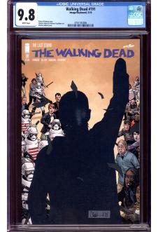 WALKING DEAD #191 CGC 9.8 WHITE PAGES front cover