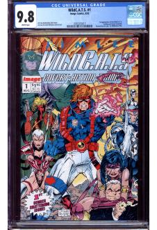 WILDCATS #1 CGC 9.8 WHITE PAGES front cover