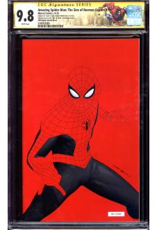 AMAZING SPIDER-MAN: THE SINS OF NORMAN OSBORN #1 CGC 9.8 WHITE PAGES front cover