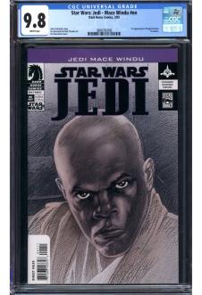 STAR WARS: JEDI - MACE WINDU #NN CGC 9.8 WHITE PAGES front cover