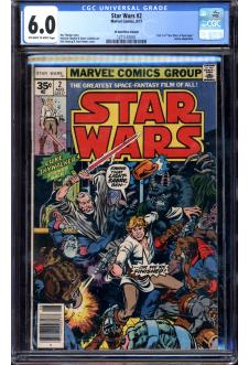 STAR WARS #2 CGC 6.0 OW/WH PAGES 35c PRICE VARIANT front cover