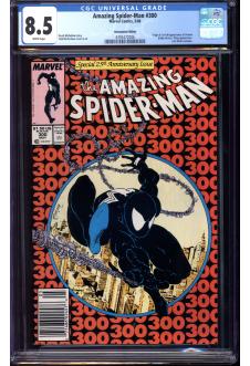 AMAZING SPIDER-MAN #300 CGC 8.5 WHITE PAGES front cover