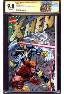 X-MEN #1 CGC 9.8 WHITE PAGES front cover
