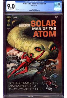DOCTOR SOLAR, MAN OF THE ATOM #20 CGC 9.0 WHITE PAGES front cover