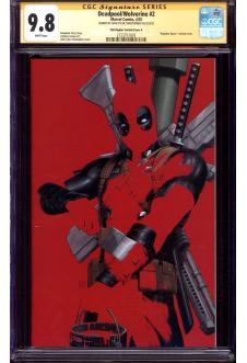 DEADPOOL/WOLVERINE #2 CGC 9.8 WHITE PAGES front cover