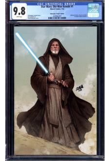 STAR WARS: OBI-WAN KENOBI #1 CGC 9.8 WHITE PAGES front cover