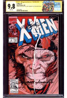 X-MEN #7 CGC 9.8 WHITE PAGES front cover
