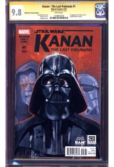 KANAN - THE LAST PADAWAN #1 CGC 9.8 WHITE PAGES front cover