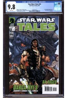 STAR WARS TALES #24 CGC 9.8 WHITE PAGES front cover