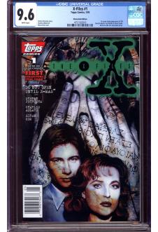 X-FILES #1 CGC 9.6 WHITE PAGES front cover