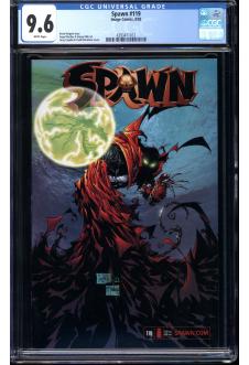 SPAWN #119 CGC 9.6 WHITE PAGES front cover