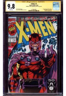X-MEN #1 CGC 9.8 WHITE PAGES front cover