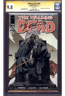 WALKING DEAD #108 CGC 9.8 WHITE PAGES front cover