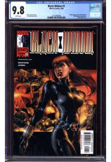 BLACK WIDOW #1 CGC 9.8 WHITE PAGES front cover