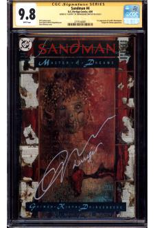 SANDMAN #4 CGC 9.8 WHITE PAGES front cover