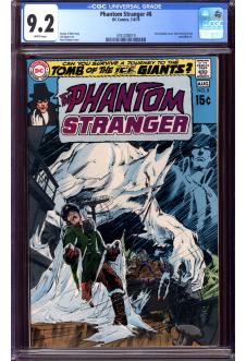 PHANTOM STRANGER #8 CGC 9.2 WHITE PAGES front cover