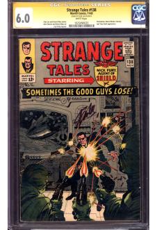 STRANGE TALES #138 CGC 6.0 WHITE PAGES front cover