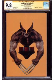 DEADPOOL/WOLVERINE #2 CGC 9.8 WHITE PAGES front cover