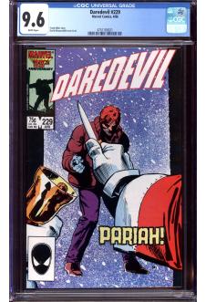DAREDEVIL #229 CGC 9.6 WHITE PAGES front cover