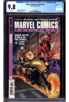 MARVEL COMICS PRESENTS #6 CGC 9.8 WHITE PAGES front cover