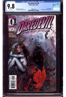 DAREDEVIL #V2 #9 CGC 9.8 WHITE PAGES front cover