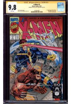 X-MEN #1 CGC 9.8 WHITE PAGES front cover