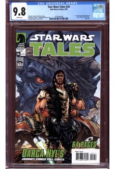 STAR WARS TALES #24 CGC 9.8 WHITE PAGES front cover