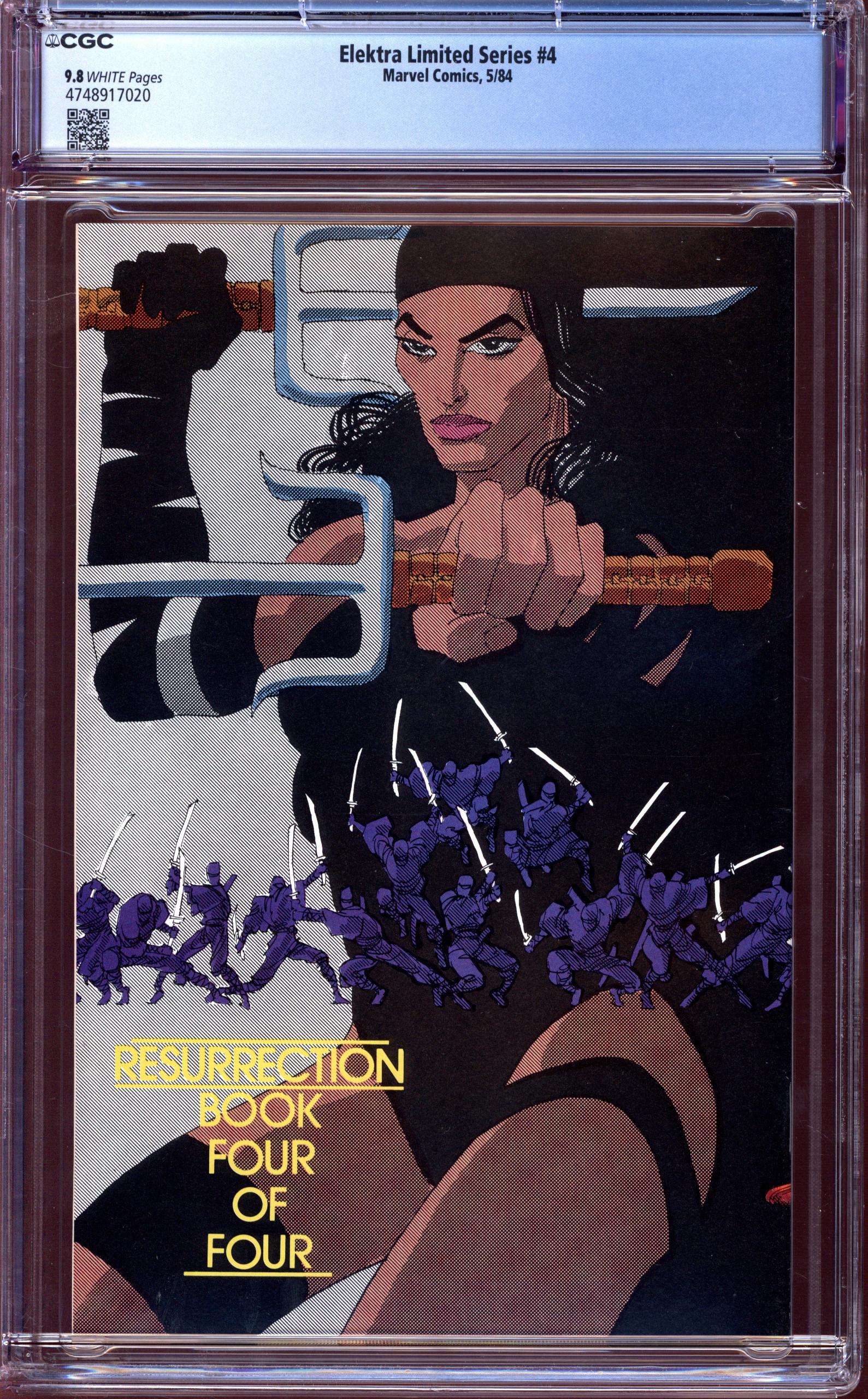 ELEKTRA LIMITED SERIES Back Cover