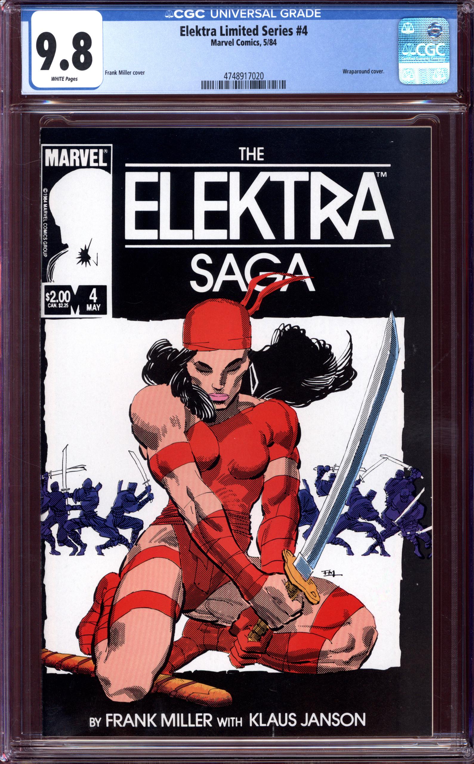 ELEKTRA LIMITED SERIES Front Cover