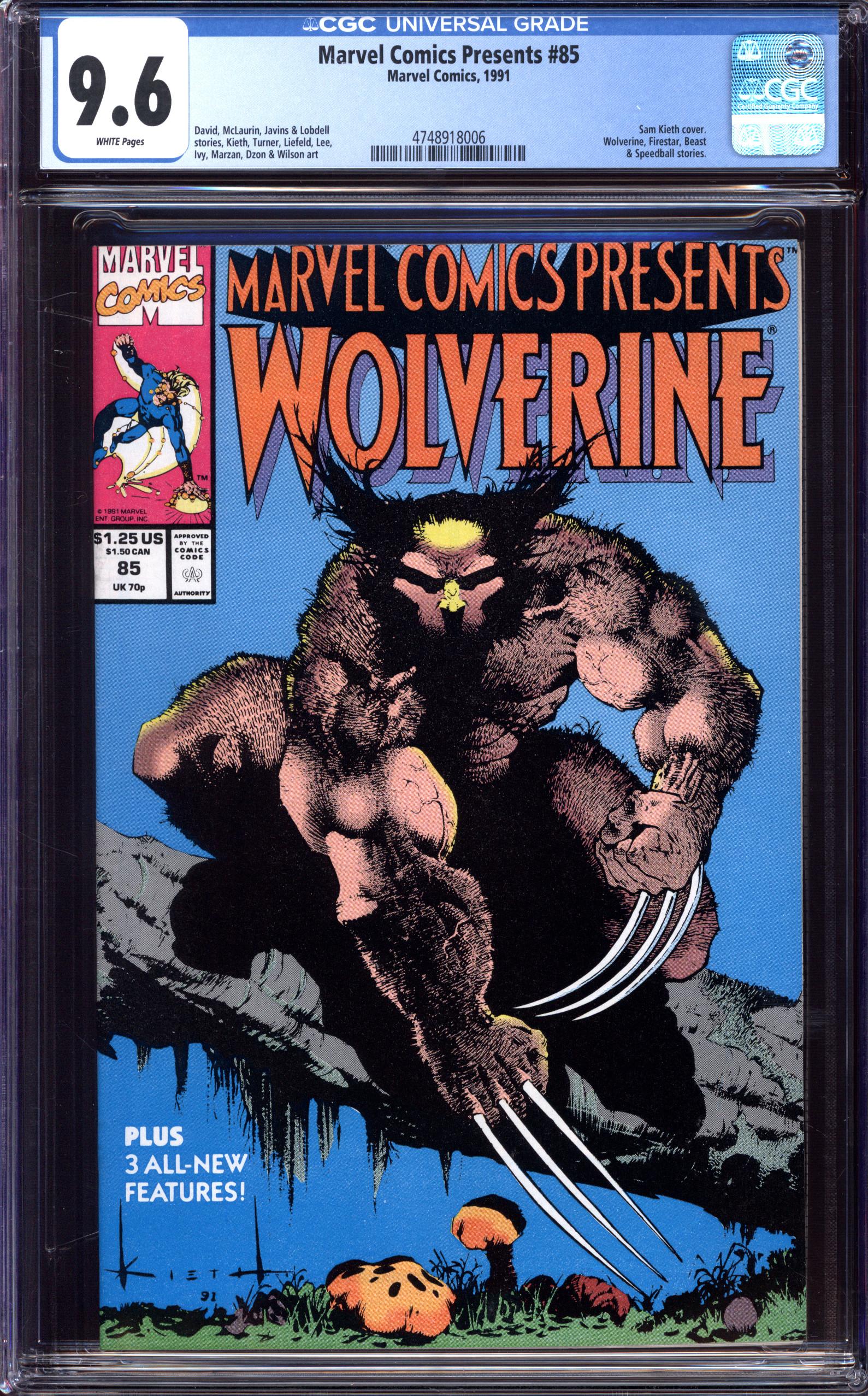 MARVEL COMICS PRESENTS Front Cover