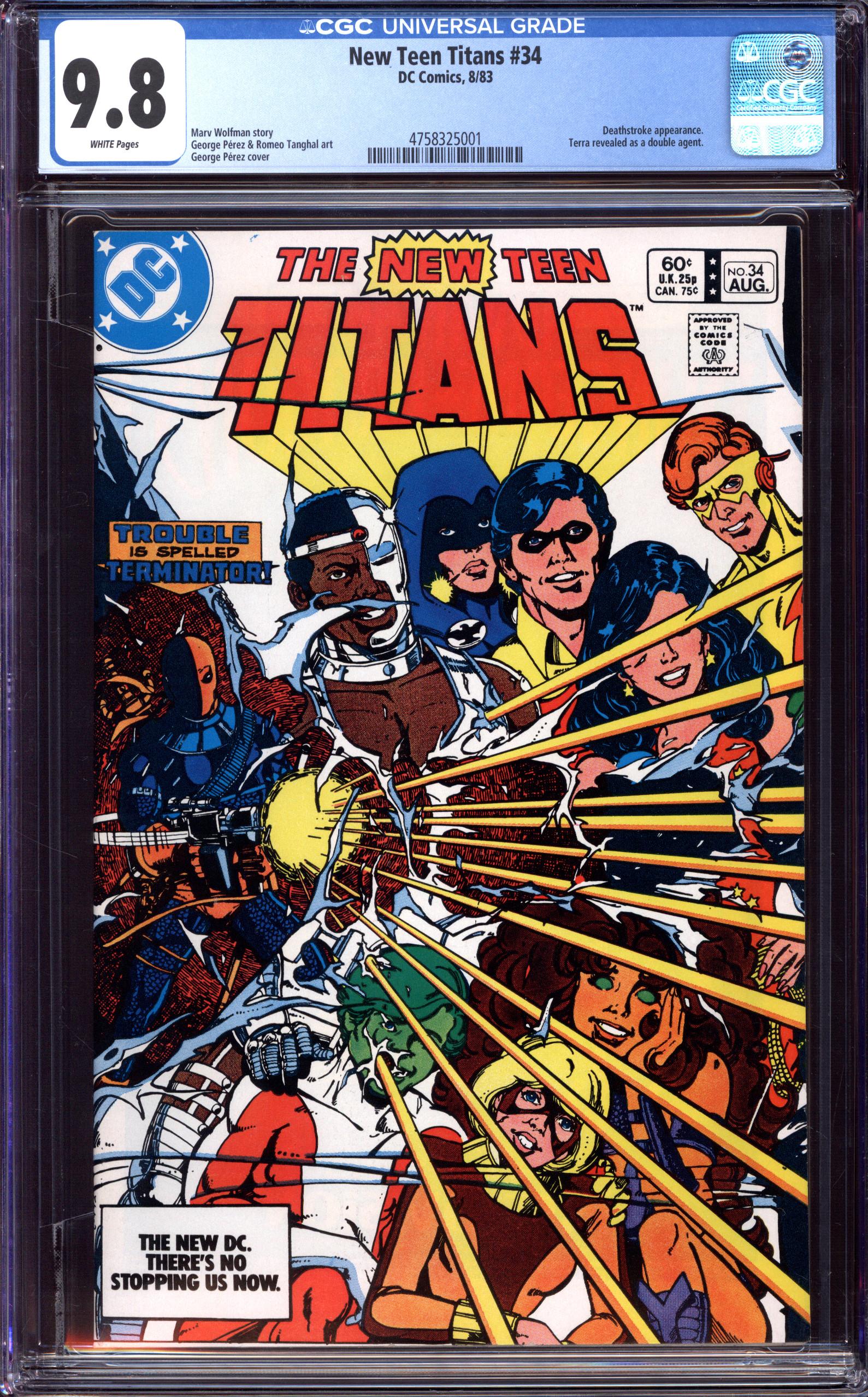 NEW TEEN TITANS Front Cover