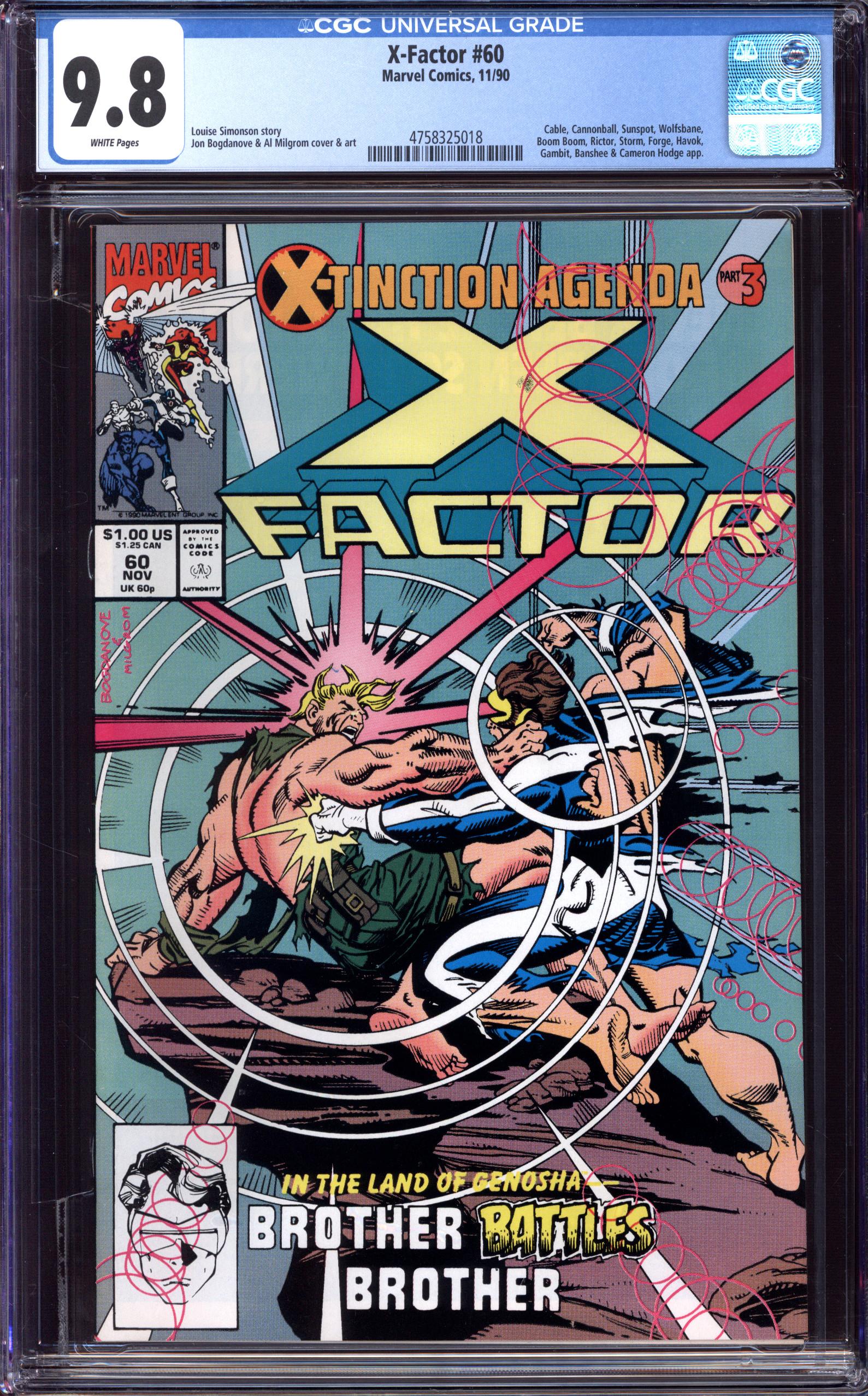 X-FACTOR Front Cover
