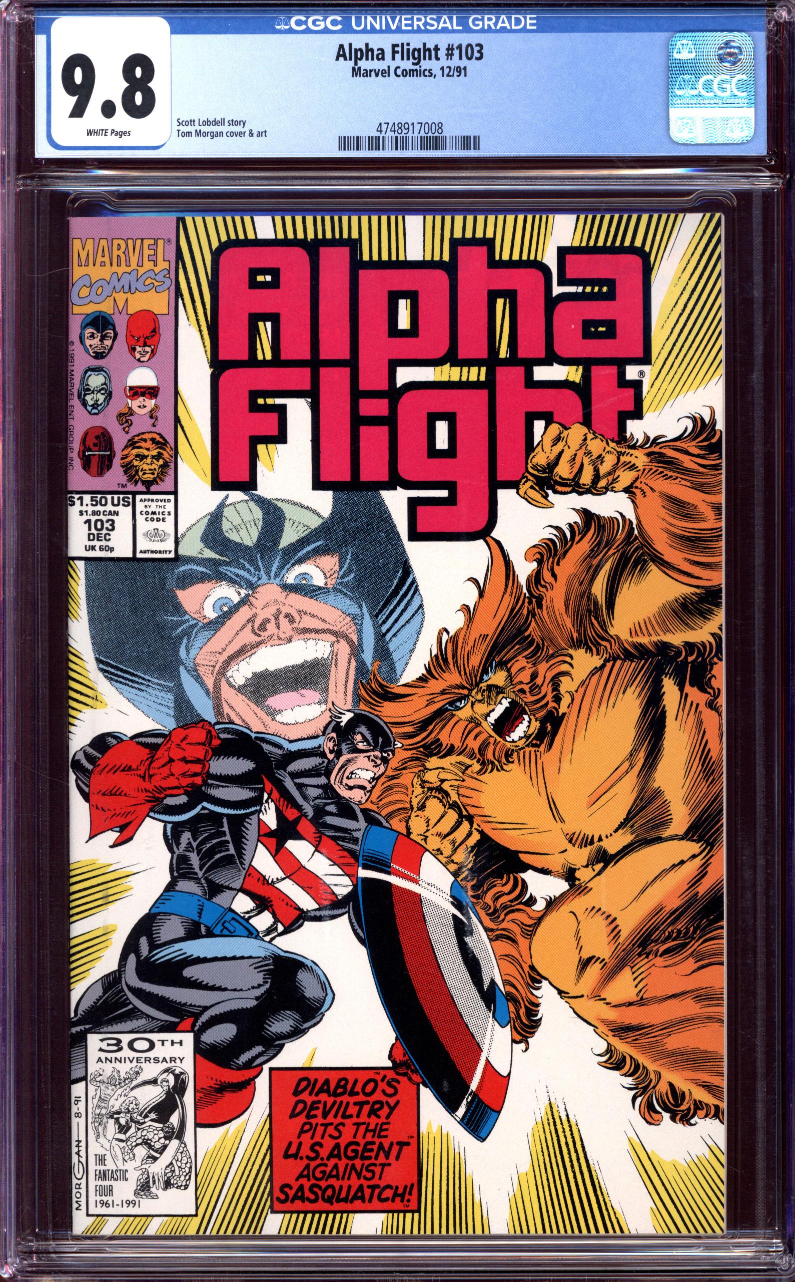 ALPHA FLIGHT Front Cover